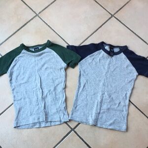 Bundle of 2 like-new Gap cotton shirts